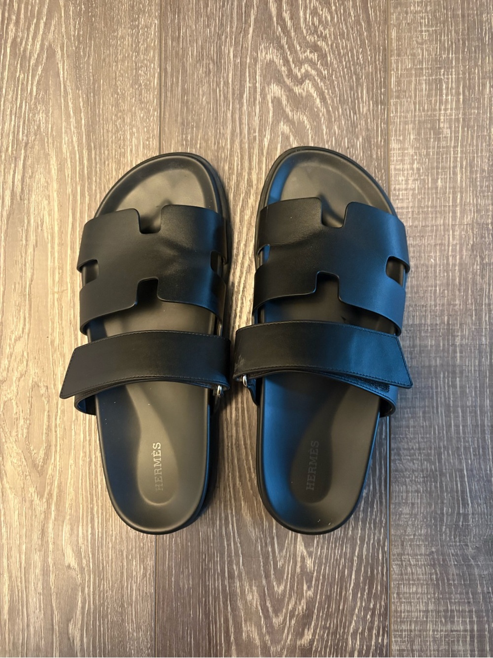 Hermes Chypre Sandals, size: 41, mint condition, comes with box